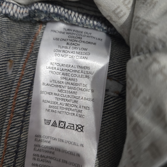 We The Free High Rise Blue Jeans - Picture 5 of 5